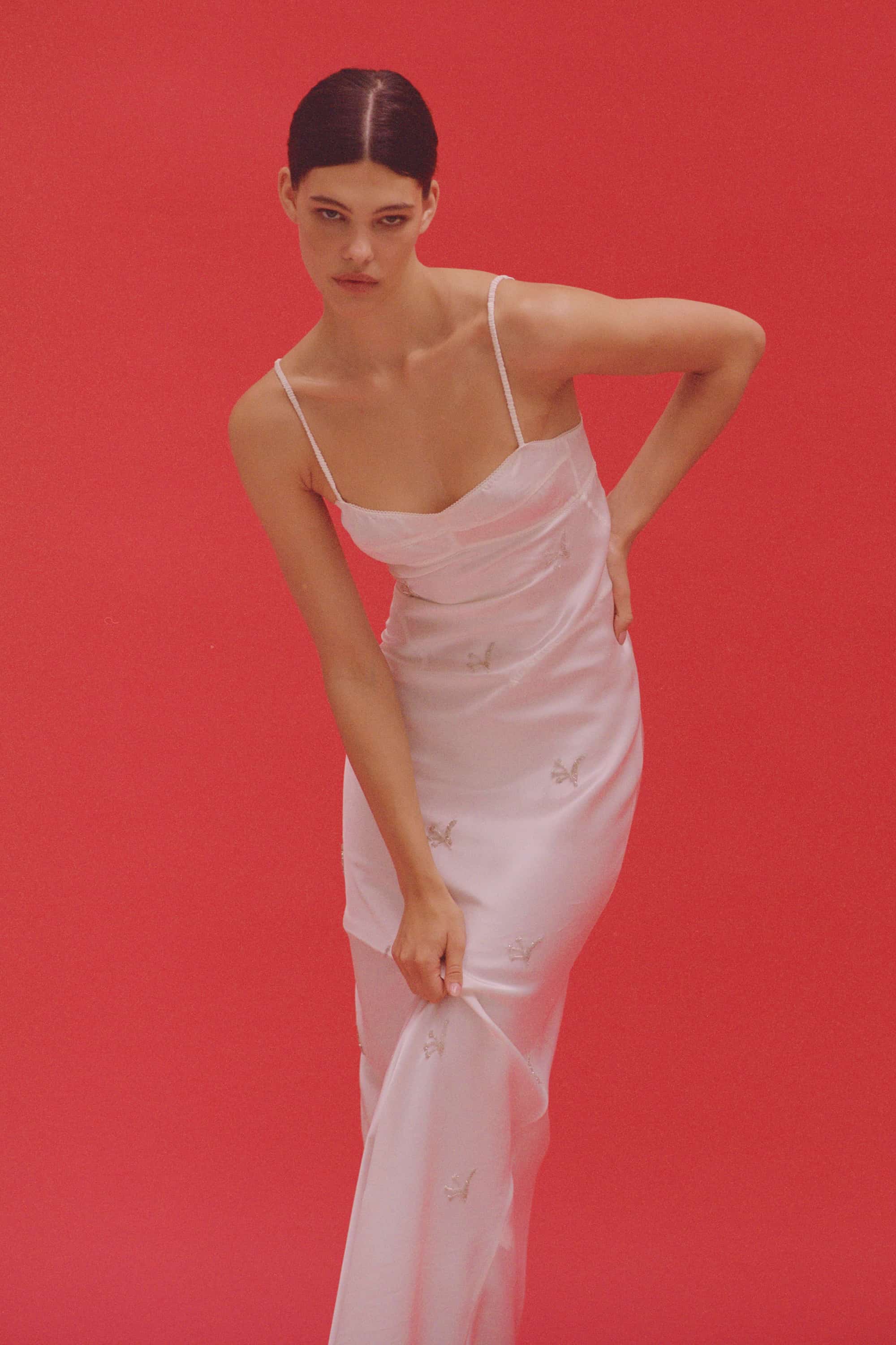 Maxi Beaded Waterlily dress - Image 2
